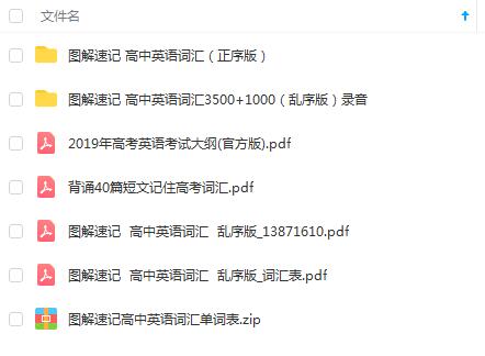 图解速记高中英语词汇3500+1000（音频+PDF讲义）