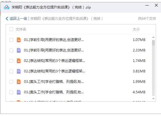 表达能力全方位提升实战课，助你流利自信地表达！