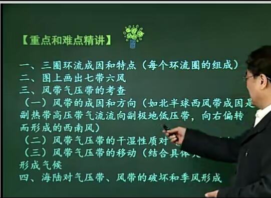 【田佩淮、杜文红】高中地理必修1同步网课视频