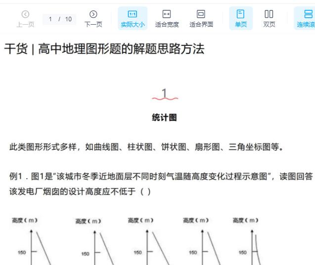 高中地理图形题解题思路方法，轻松攻克难题！