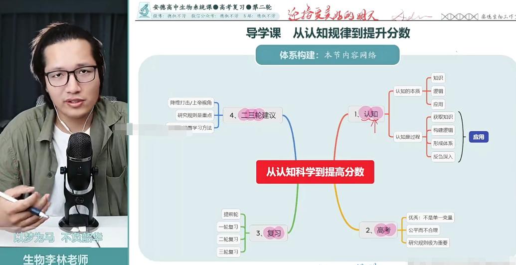 李林2023高考生物二轮复习直播课录播课