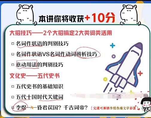 罗斐然点亮学习之光2023高一语文A+尖端春季班