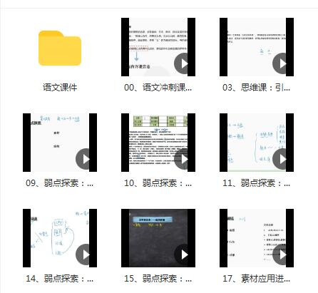 树成林平盖尔带你备考2022树成林平盖尔高考语文冲刺课47讲