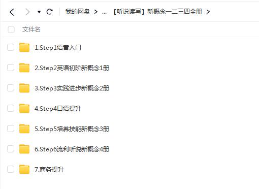 【英语听说读写课】新概念英语一二三四全册精讲视频合集【网盘资源分享】