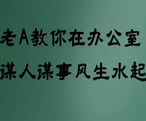 办公室谋略大师教你风生水起150讲