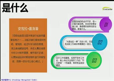 《KMC知经识验萃取在线练训营》原版：系统提升知识管理能力